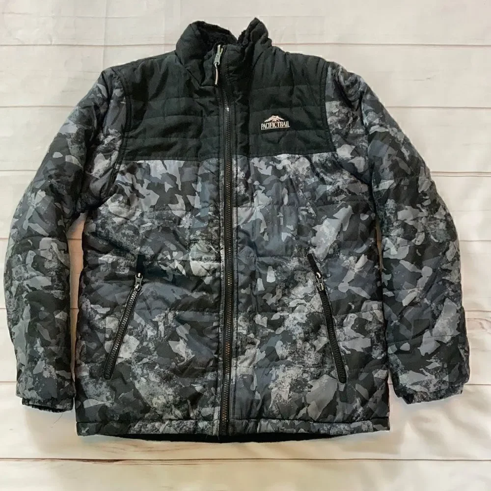 Pacific Trail Boys Reversible Puffer Jacket